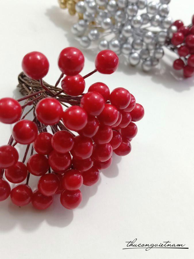 Sợi Cherry 2 đầu - Đỏ tươi